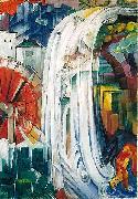 Franz Marc The Bewitched Mill Spain oil painting artist